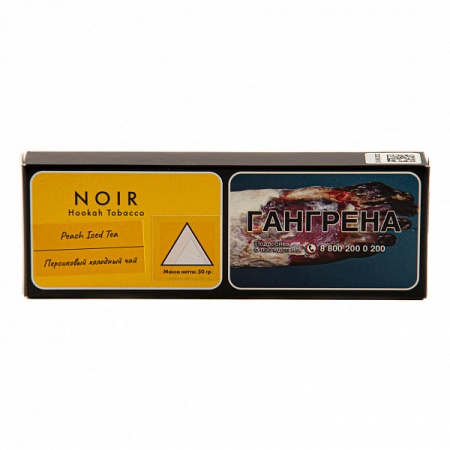 Табак для кальяна Tangiers (Танжирс) Noir – Peach Iced Tea 50 гр.