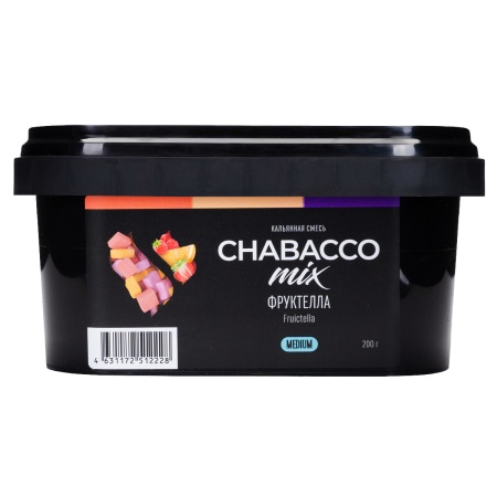 Табак для кальяна Chabacco Mix MEDIUM – Fruictella 200 гр.