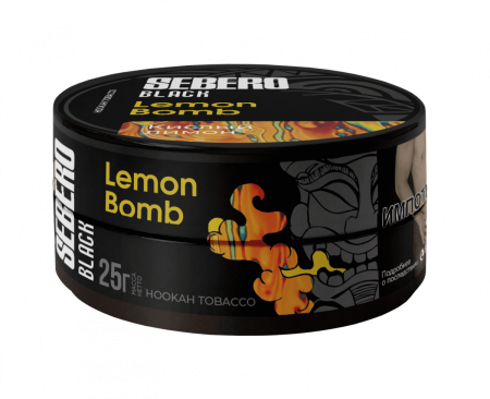 Табак для кальяна Sebero Black – Lemon Bomb 25 гр.