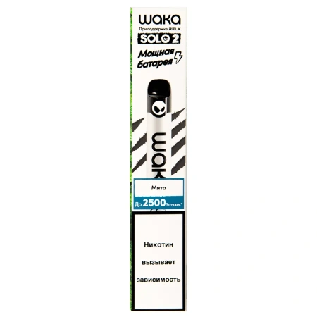 Электронная сигарета WAKA – Мята 2500 затяжек