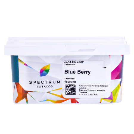 Табак для кальяна Spectrum – Blueberry 200 гр.
