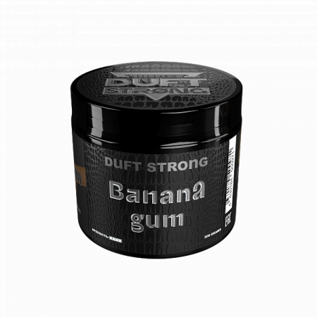 Табак для кальяна Duft Strong – Banana Gum 200 гр.