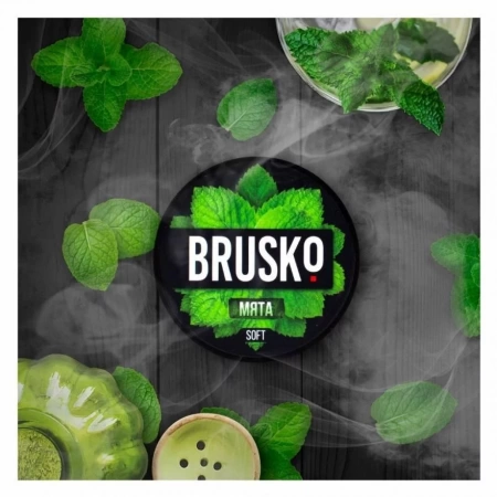 Смесь для кальяна BRUSKO STRONG – Мята 50 гр.