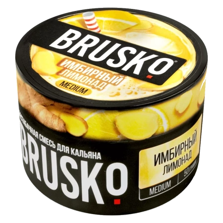 Смесь для кальяна BRUSKO MEDIUM – Имбирный лимонад 50 гр.