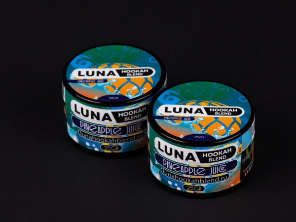 Табак для кальяна LUNA – Pineapple juice 25 гр.