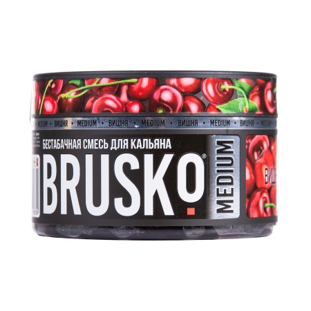 Смесь для кальяна BRUSKO MEDIUM – Вишня 250 гр.
