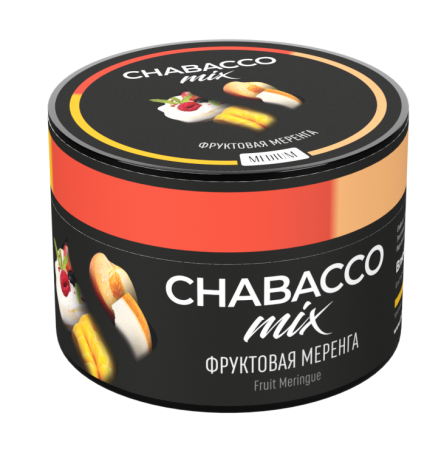 Табак для кальяна Chabacco Mix MEDIUM – Fruit meringue 50 гр.
