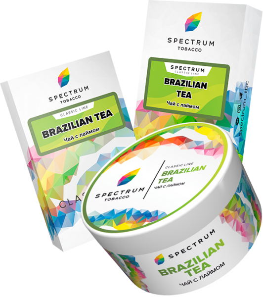 Табак для кальяна Spectrum – Brazilian tea 200 гр.