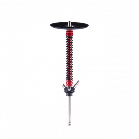 Кальян MAMAY CUSTOMS Coilovers красный лак-чёрный (без колбы)