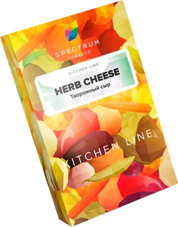 Табак для кальяна Spectrum – Kitchen Line Herb cheese 40 гр.