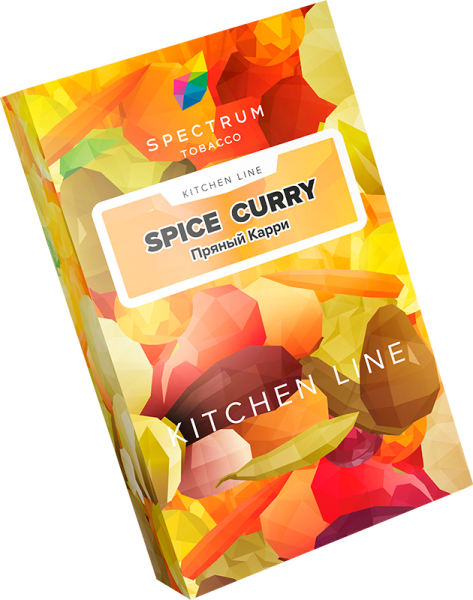 Табак для кальяна Spectrum Kitchen Line – Spice curry 40 гр.