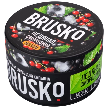 Смесь для кальяна BRUSKO MEDIUM – Ледяная смородина 250 гр.