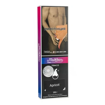 Табак для кальяна MattPear – Apricot 250 гр.