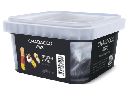 Табак для кальяна Chabacco Mix MEDIUM – Fruit meringue 200 гр.