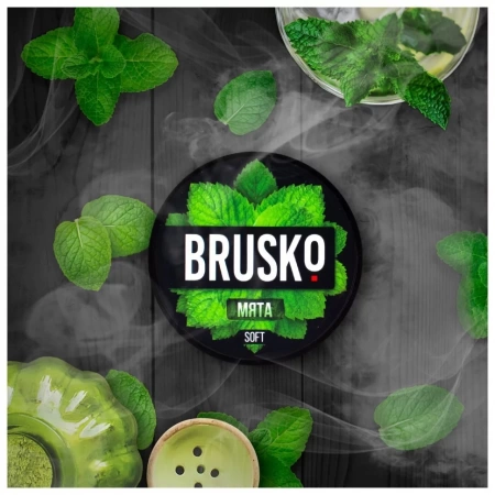 Смесь для кальяна BRUSKO MEDIUM – Мята 50 гр.