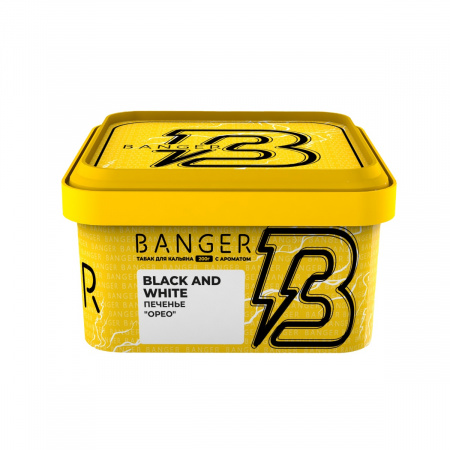 Табак для кальяна Banger – Black and White 200 гр.