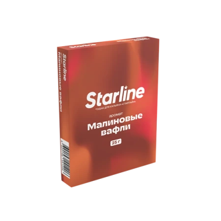 Табак для кальяна Starline Старлайн – Малиновые вафли 25 гр.