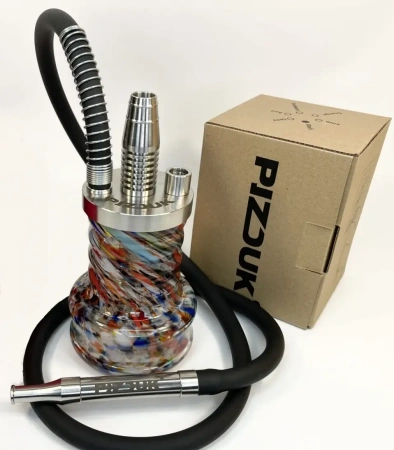 Кальян Pizduk Hookah (grey-bag) Цветная Колба