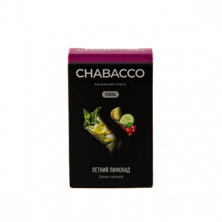 Смесь для кальяна Chabacco Mix STRONG – Summer lemonade 50 гр.
