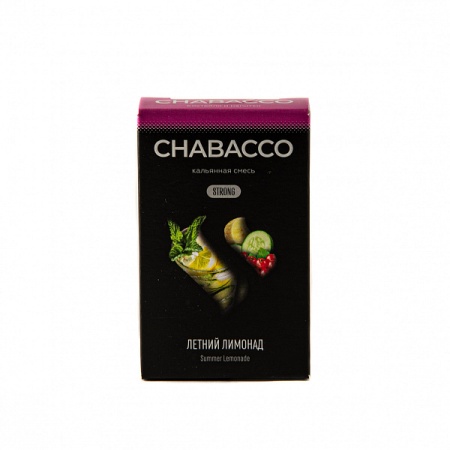 Смесь для кальяна Chabacco Mix STRONG – Summer lemonade 50 гр.