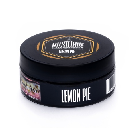 Табак для кальяна MustHave – Lemon Pie 125 гр.