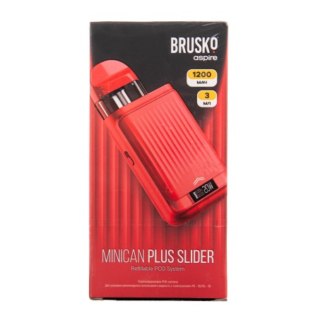 Электронная система BRUSKO MINICAN PLUS SLIDER Красный Red