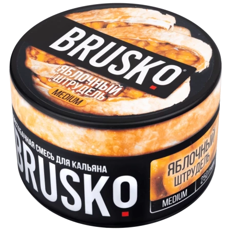 Смесь для кальяна BRUSKO MEDIUM – Яблочный штрудель 250 гр.