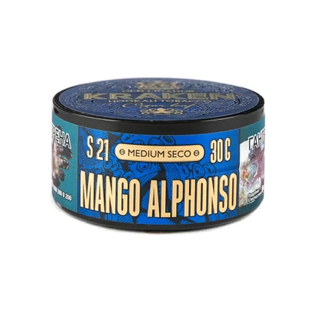 Табак для кальяна Kraken Medium Seco – Mango Alphonso 30 гр.
