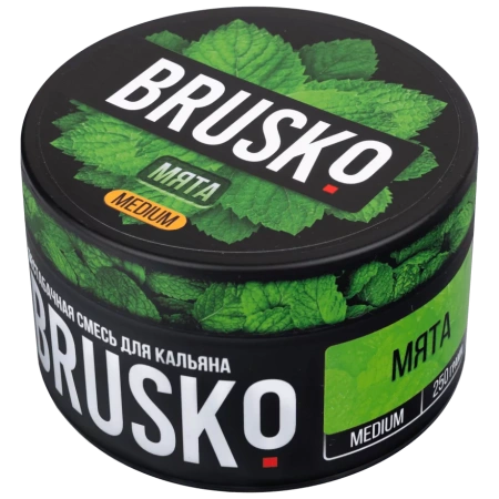 Смесь для кальяна BRUSKO MEDIUM – Мята 250 гр.