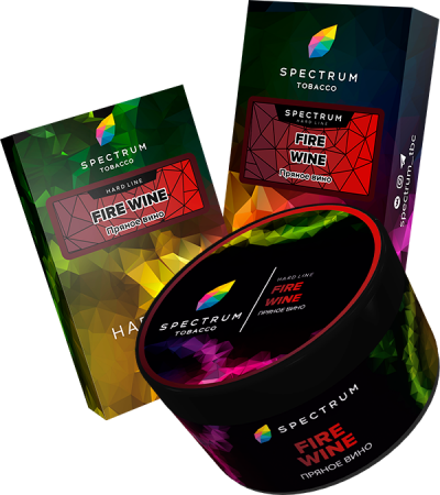 Табак для кальяна Spectrum Hard – Fire wine 40 гр.