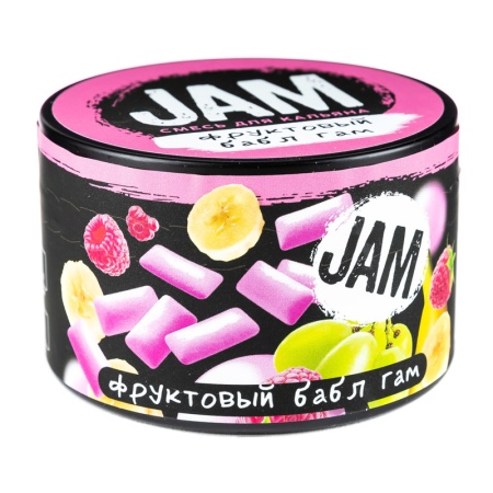 Смесь для кальяна JAM – Фруктовый бабл гам 250 гр.