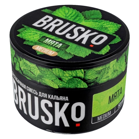 Смесь для кальяна BRUSKO MEDIUM – Мята 50 гр.