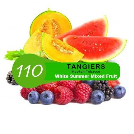 Табак для кальяна Tangiers (Танжирс) Noir – White Summer Mixed Fruit 100 гр.