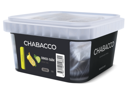 Табак для кальяна Chabacco STRONG – Lemon-lime 200 гр.