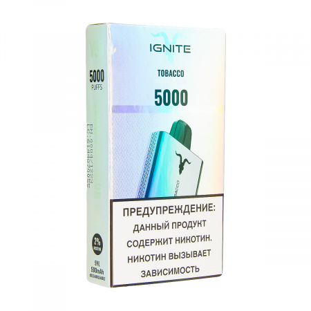 Электронная сигарета IGNITE – Табак V2 5000 затяжек