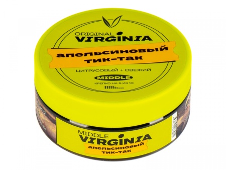 Табак для кальяна Original Virginia Middle – Апельсиновый тик-так 100 гр.