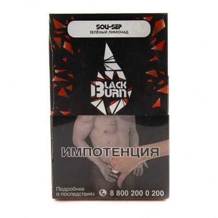 Табак для кальяна Black Burn – Sou-Sep 100 гр.