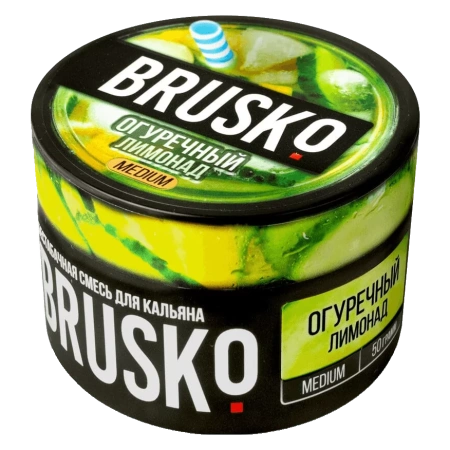 Смесь для кальяна BRUSKO MEDIUM – Огуречный лимонад 50 гр.