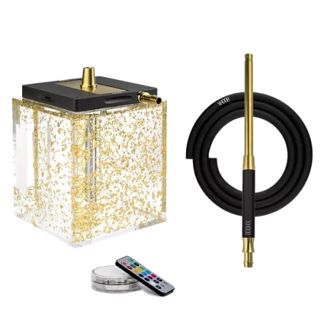 Кальян Hoob Atom Black x Gold | Комплект Стандарт