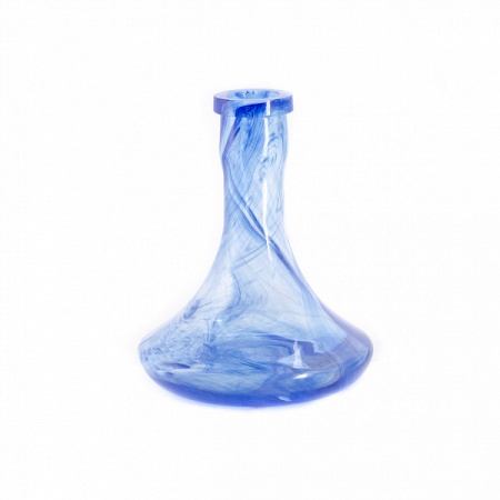 Колба для кальяна Vessel Glass Крафт алебастр синий