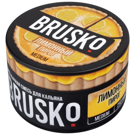 Смесь для кальяна BRUSKO MEDIUM – Лимонный пирог 250 гр.