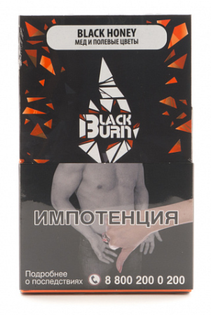 Табак для кальяна Black Burn – Black Honey 100 гр.