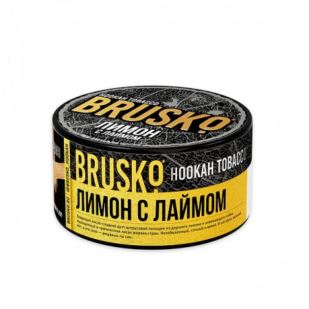 Смесь для кальяна BRUSKO – Лимон с лаймом 125 гр.