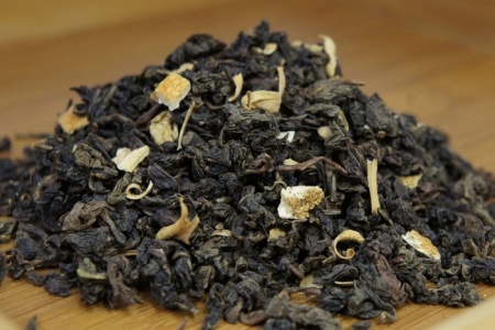 Чай улун (Оолонг) с добавками сладкий миндаль, 165 гр.