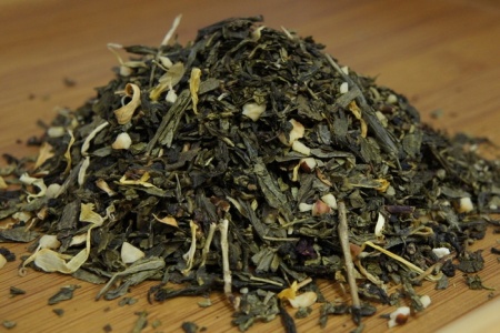 Чай улун (Оолонг) с добавками макадами, 100 гр.