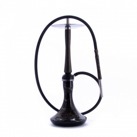 Кальян Werkbund Hookah Maverick Cracle black-gold + колба