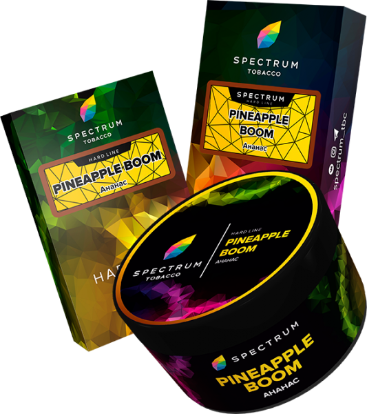 Табак для кальяна Spectrum Hard – Pineapple boom 40 гр.