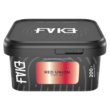 Табак для кальяна FAKE – Red Union 200 гр.