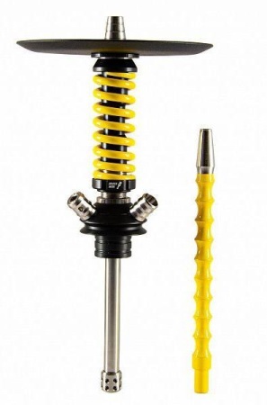 Кальян MAMAY CUSTOMS Coilover Micro чёрно-жёлтый (без колбы)