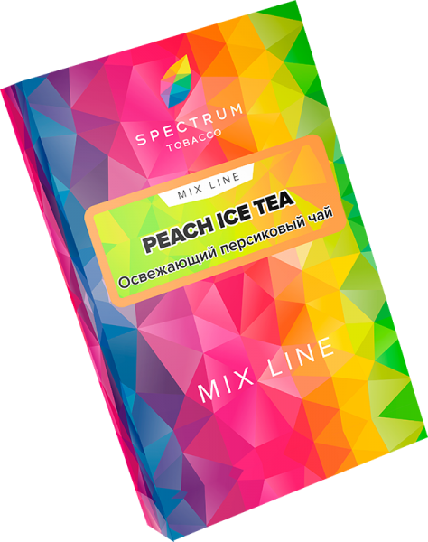 Табак для кальяна Spectrum Mix Line – Peach Ice Tea 40 гр.